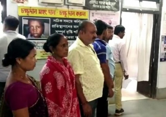 Health Department is in slumber: Patient party was deprived of getting initial treatment in Bishalgarh Sub-Divisional Hospital Health Department is in slumber: Patient party was deprived of getting initial treatment in Bishalgarh Sub-Divisional Hospital